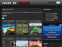 Tablet Screenshot of jogosecarros.com